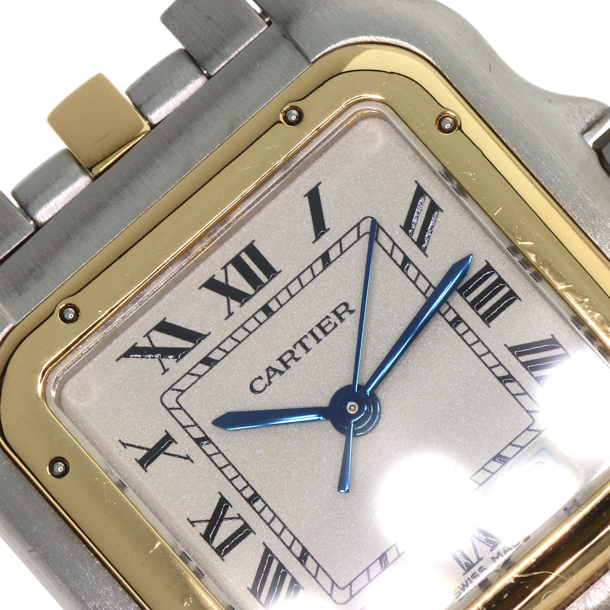 CARTIER PANTHERE MM 1 row Watches Stainless Steel/SSxK18YG Boys