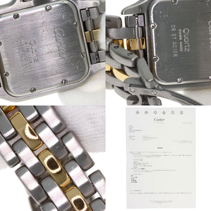 CARTIER PANTHERE MM 1 row Watches Stainless Steel/SSxK18YG Boys