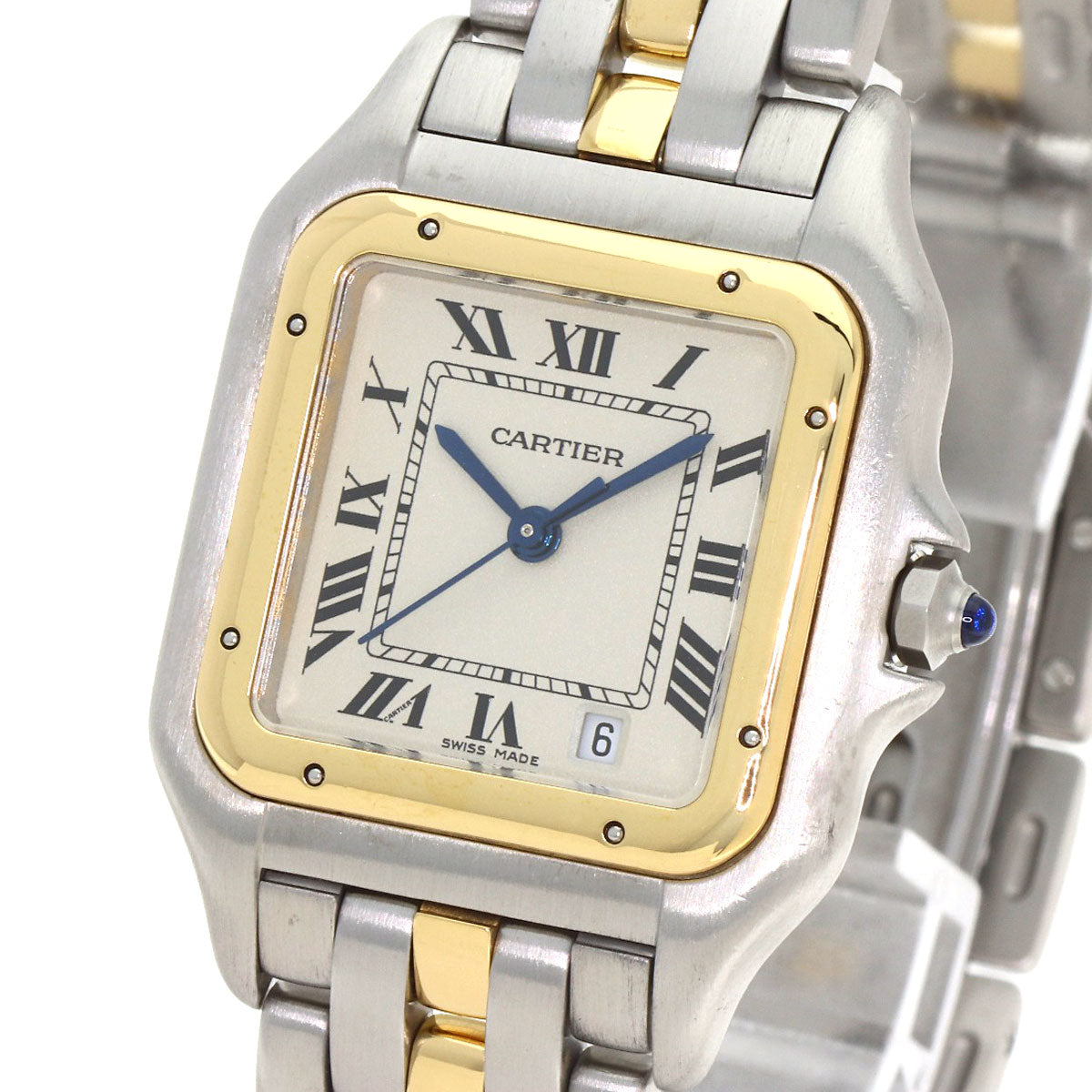 CARTIER PANTHERE MM 1 row Watches Stainless Steel/SSxK18YG Boys