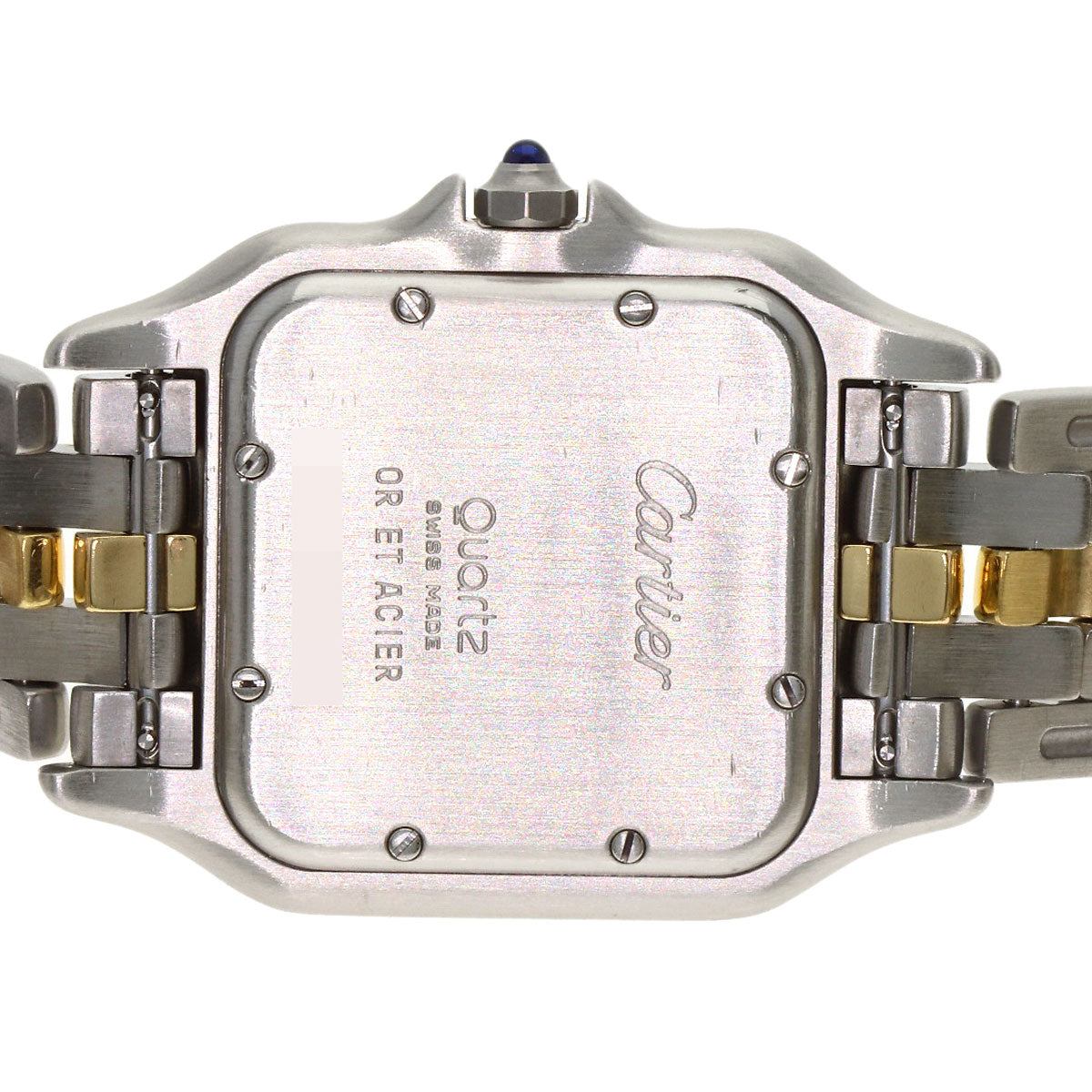 CARTIER PANTHERE MM 1 row Watches Stainless Steel/SSxK18YG Boys