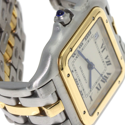 CARTIER PANTHERE MM 1 row Watches Stainless Steel/SSxK18YG Boys