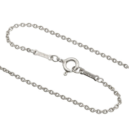 TIFFANY&Co. Open heart Necklace Silver Ladies [Used]