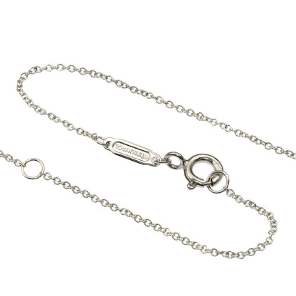 TIFFANY&Co. Double heart Necklace Silver Ladies [Used]