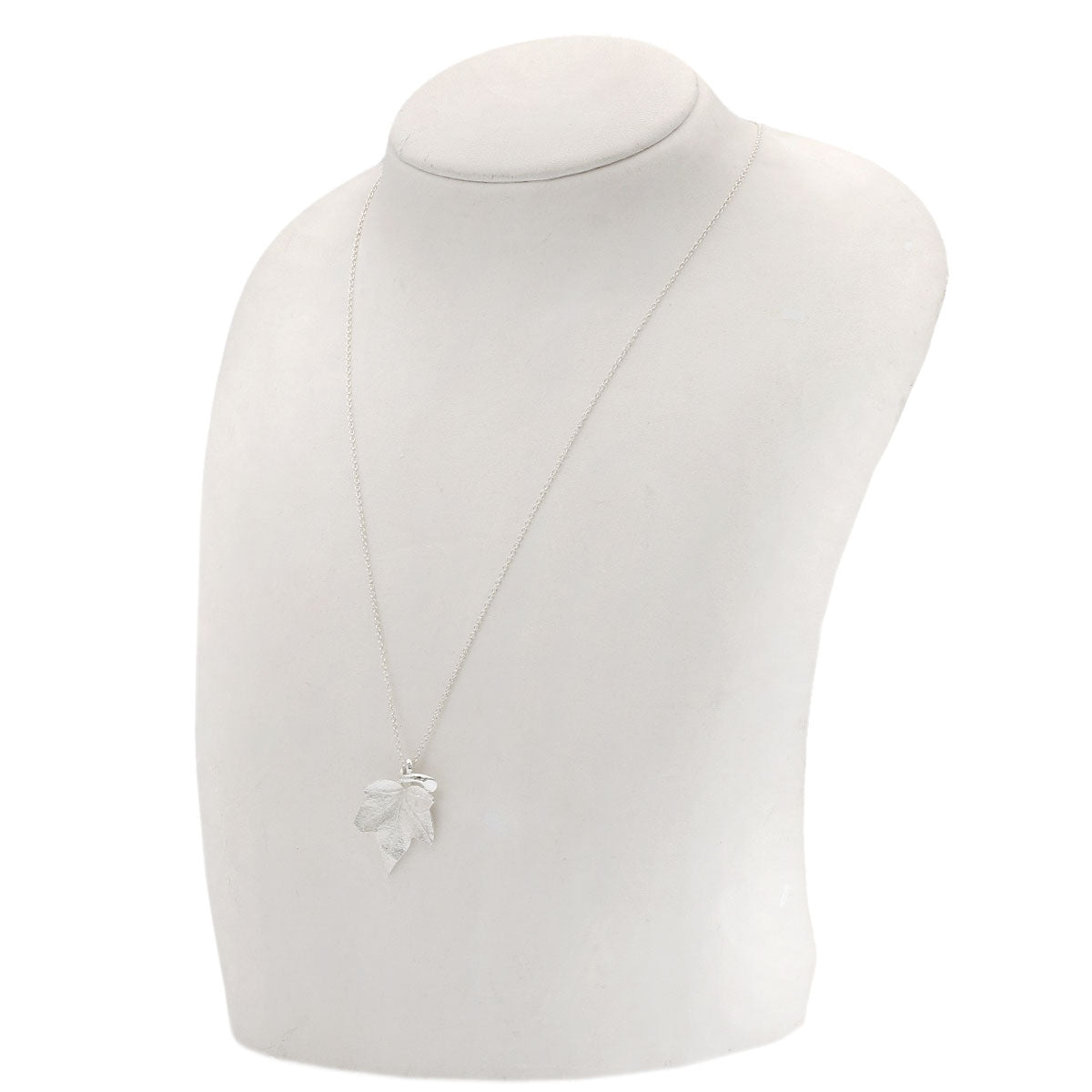 TIFFANY&Co. Leaf motif Necklace Silver Ladies [Used]