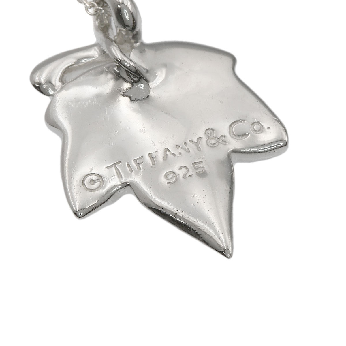 TIFFANY&Co. Leaf motif Necklace Silver Ladies [Used]