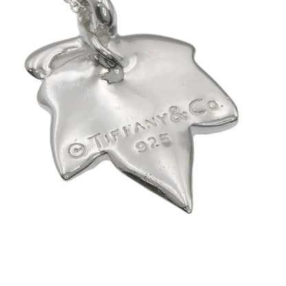 TIFFANY&Co. Leaf motif Necklace Silver Ladies [Used]