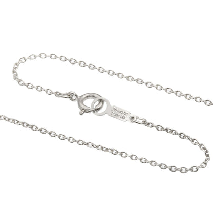 TIFFANY&Co. T logo Necklace Silver Ladies [Used]
