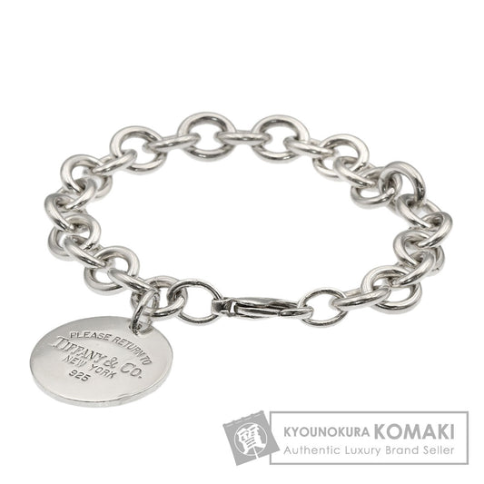 TIFFANY&Co. Return to TIFFANY & Co. Round tag Bracelet Silver Ladies [Used]