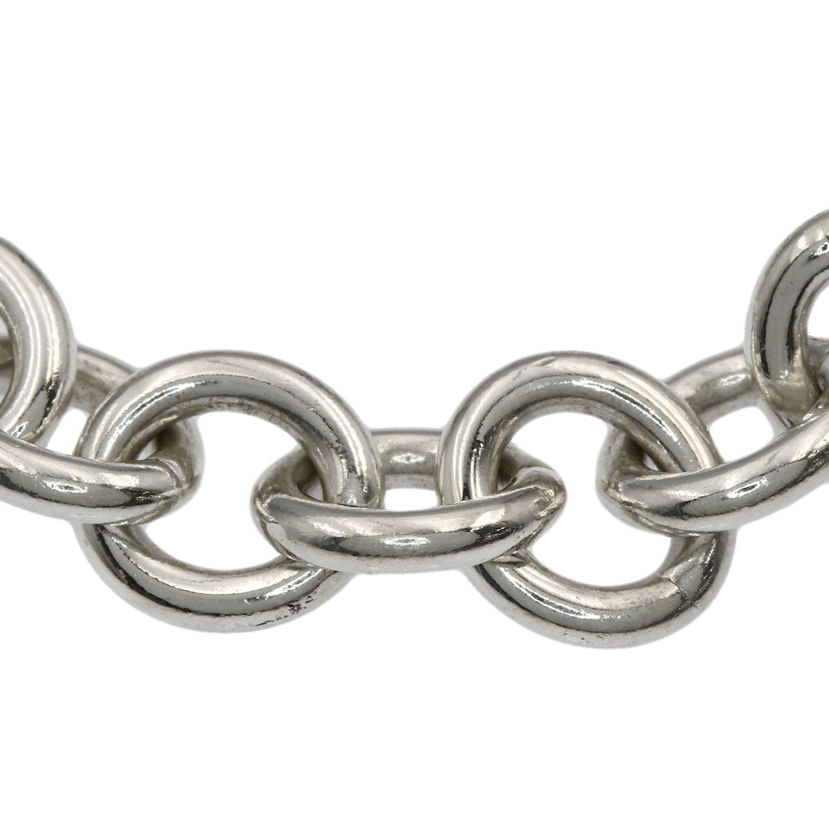TIFFANY&Co. Return to TIFFANY & Co. Round tag Bracelet Silver Ladies [Used]