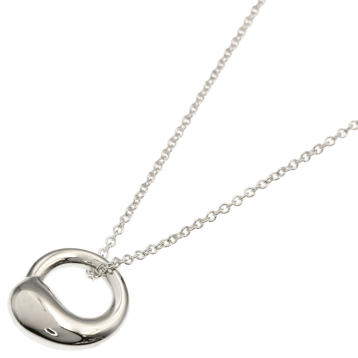 TIFFANY&Co. Eternal circle Necklace Silver Ladies [Used]