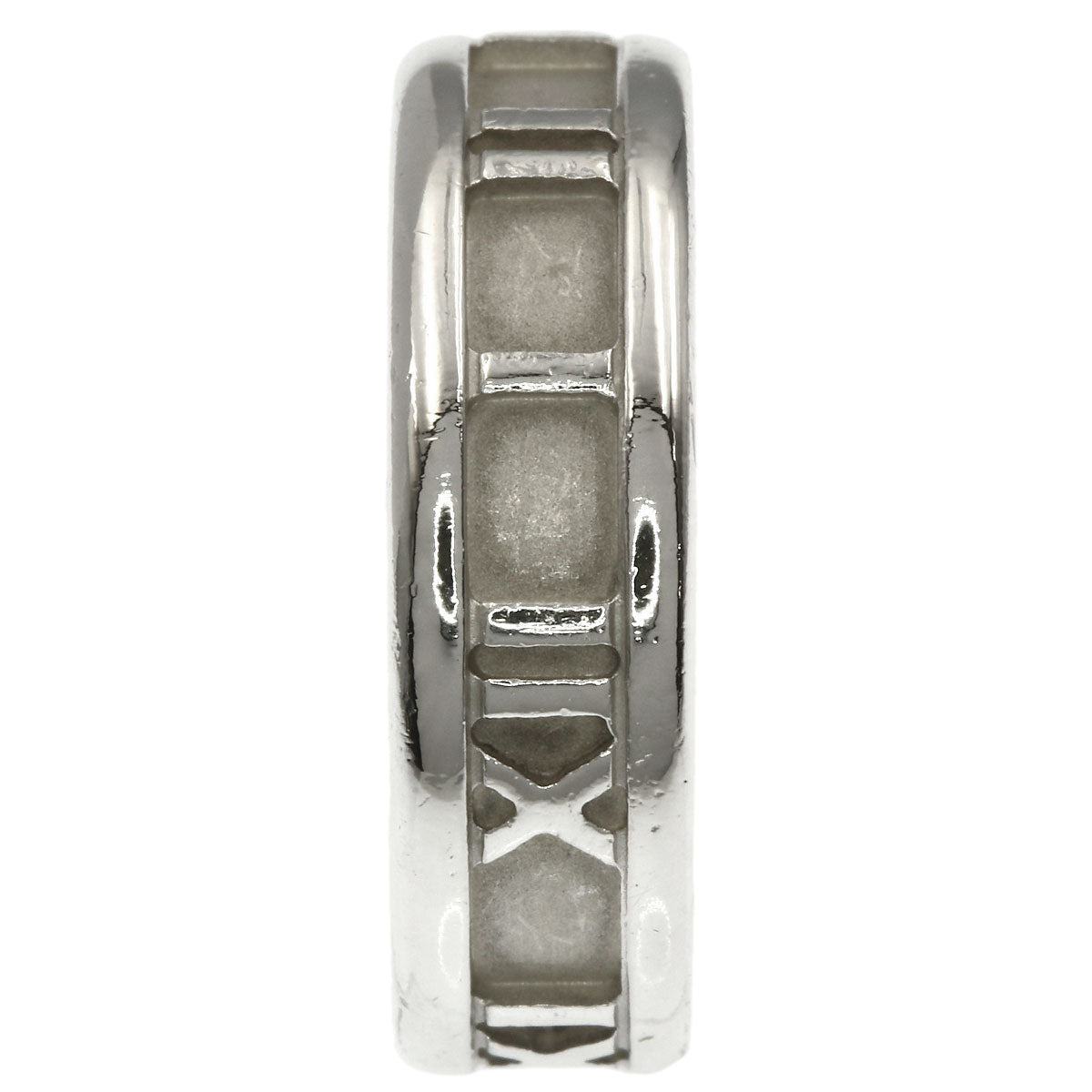 TIFFANY&Co. Atlas Ring Silver Ladies [Used]