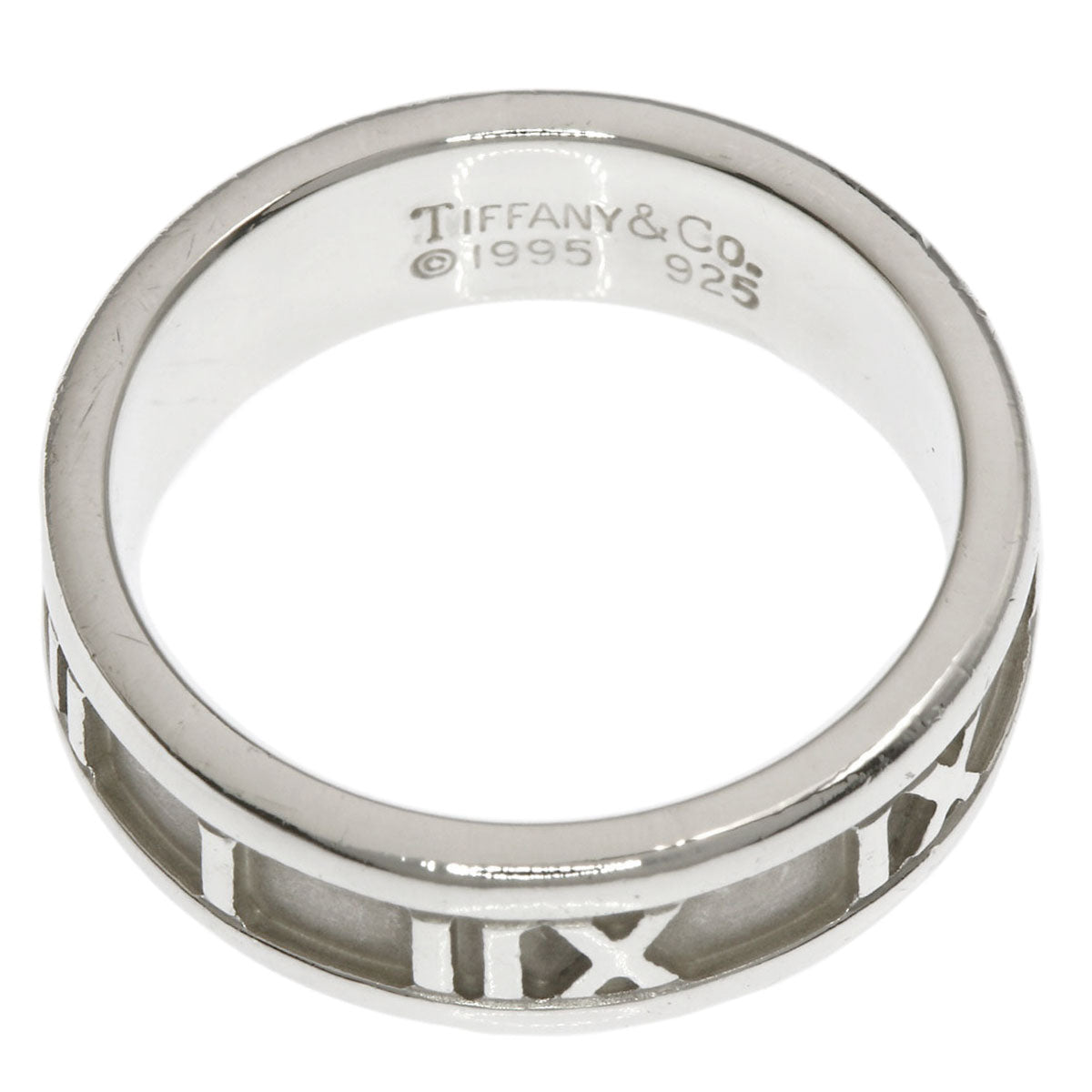 TIFFANY&Co. Atlas Ring Silver Ladies [Used]