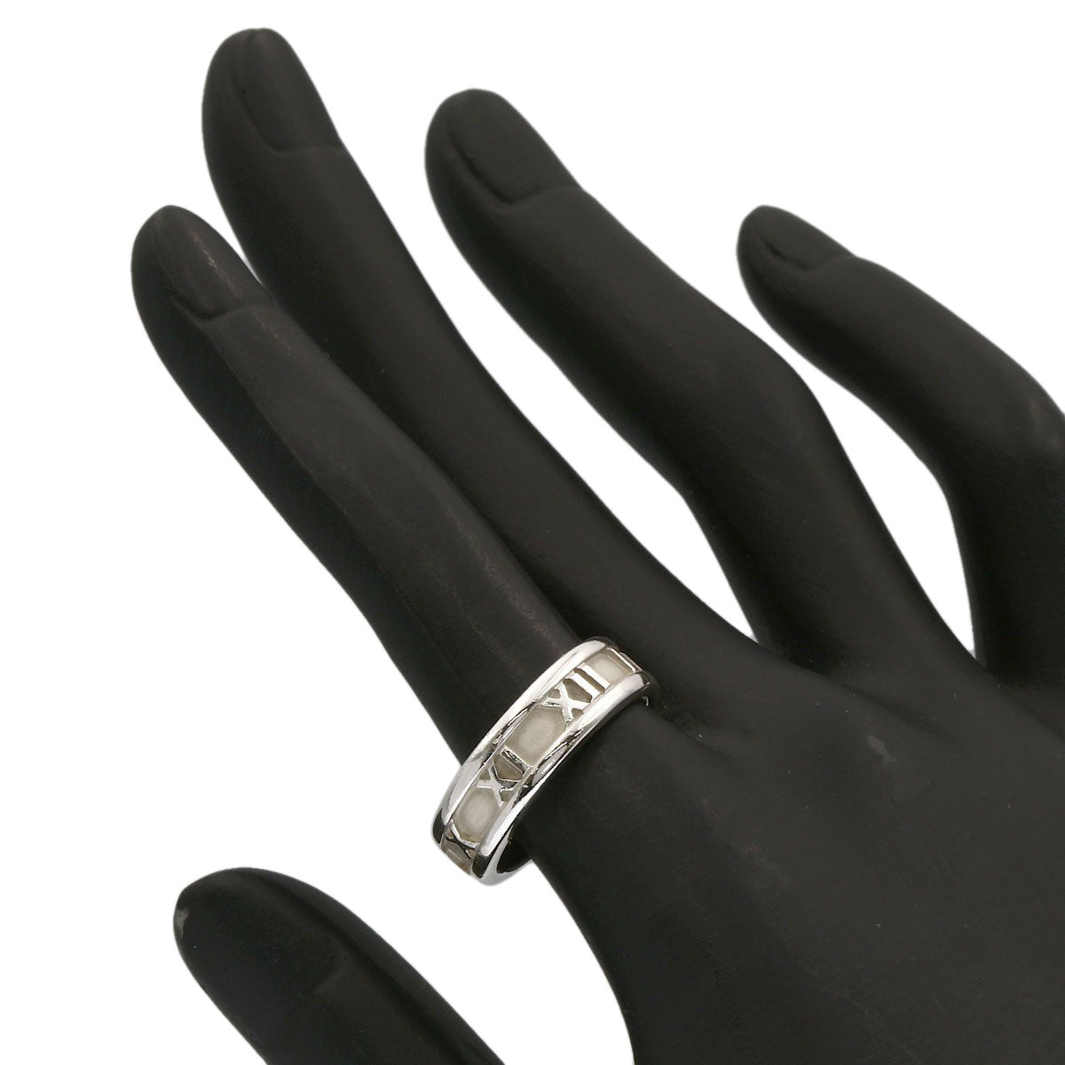 TIFFANY&Co. Atlas Ring Silver Ladies [Used]