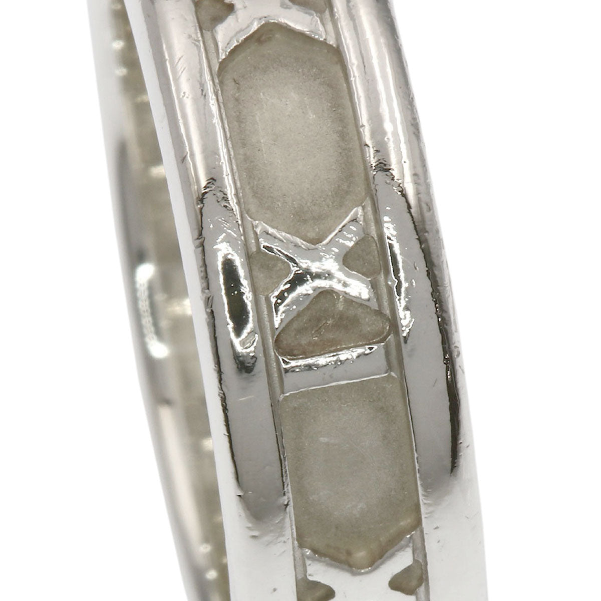 TIFFANY&Co. Atlas Ring Silver Ladies [Used]