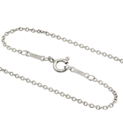 TIFFANY&Co. Open heart Necklace Silver Ladies [Used]