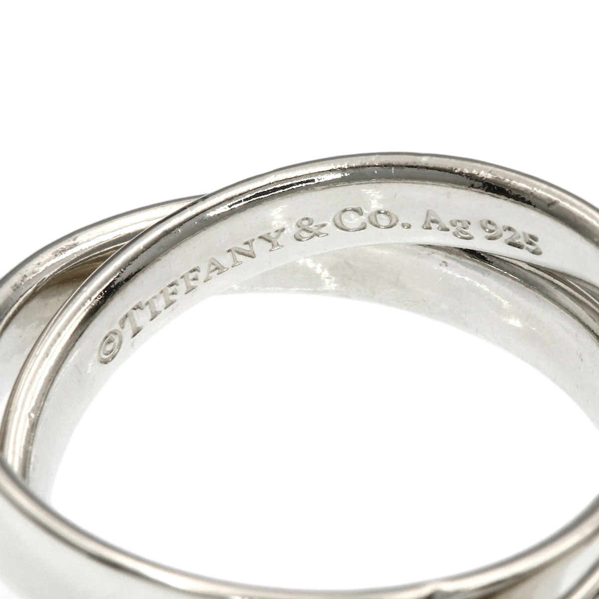 TIFFANY&Co. 1837 Interlocking Ring Silver Ladies [Used]