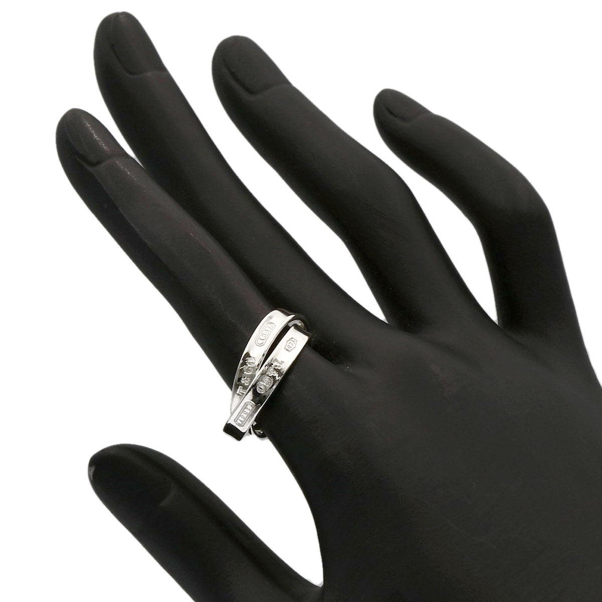 TIFFANY&Co. 1837 Interlocking Ring Silver Ladies [Used]
