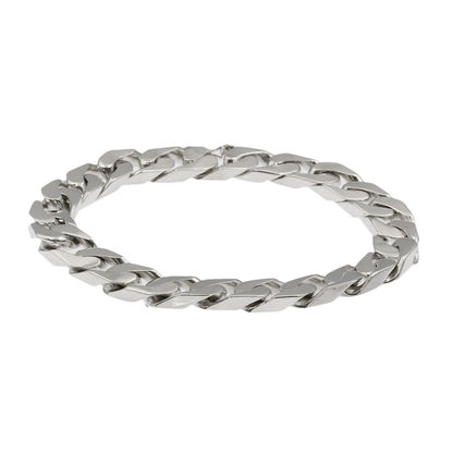 GUCCI Curb chain Kihei Bracelet Silver Ladies [Used]