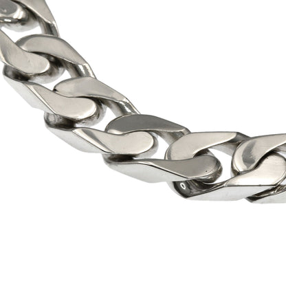 GUCCI Curb chain Kihei Bracelet Silver Ladies [Used]