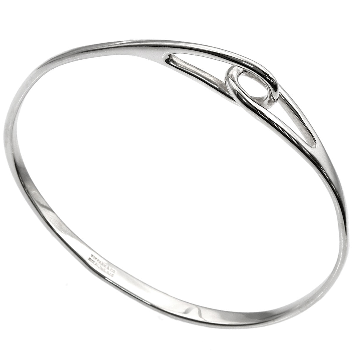 TIFFANY&Co. Double loop Bracelet Silver Ladies [Used]
