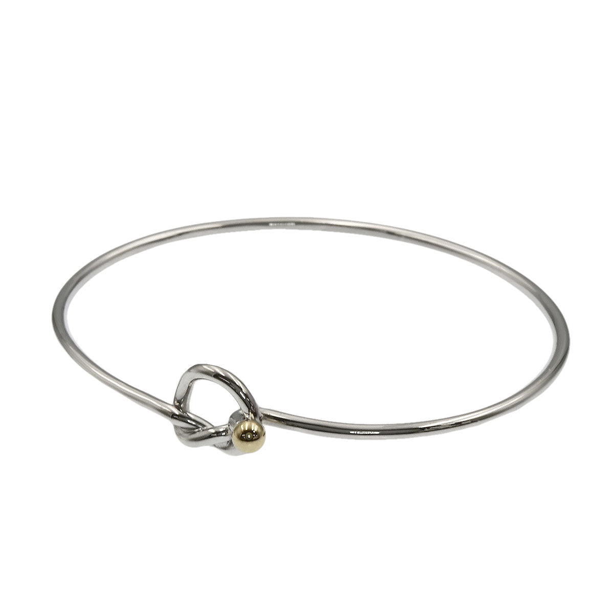 TIFFANY&Co. Love knot Bracelet Silver 18K Yellow GoldLadies [Used]