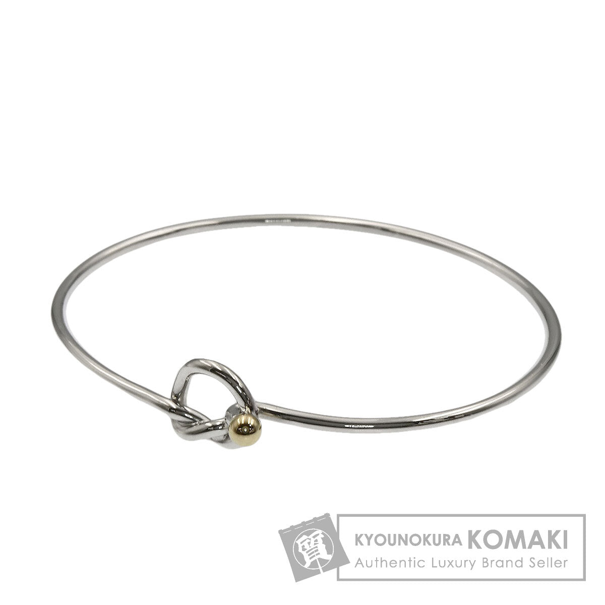 TIFFANY&Co. Love knot Bracelet Silver 18K Yellow GoldLadies [Used]