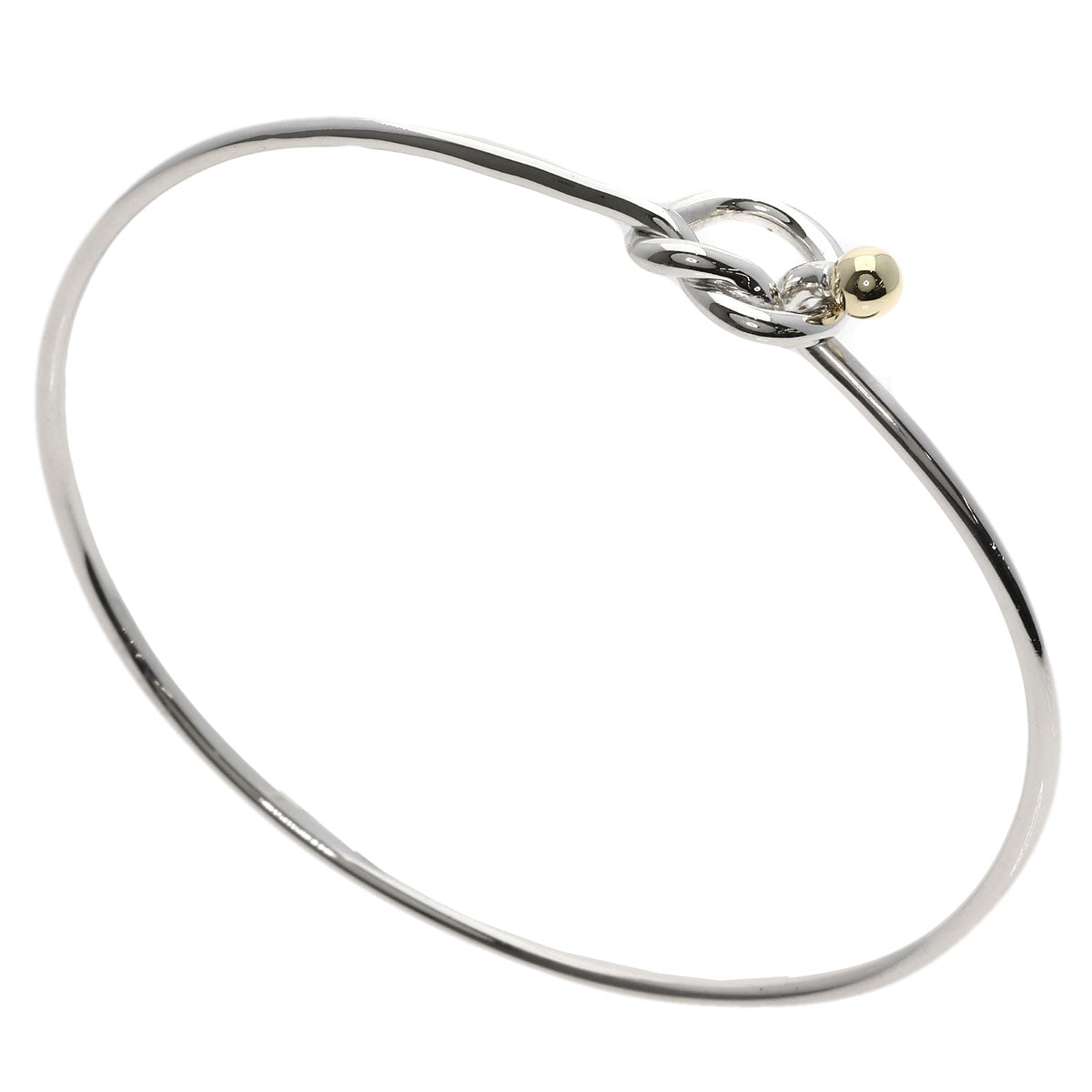 TIFFANY&Co. Love knot Bracelet Silver 18K Yellow GoldLadies [Used]