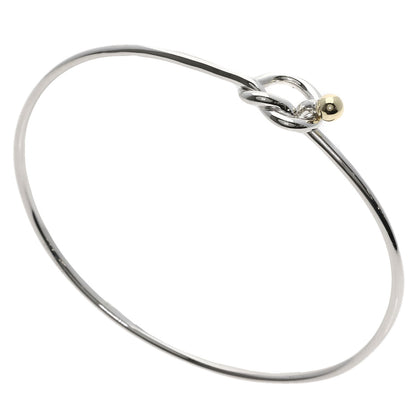 TIFFANY&Co. Love knot Bracelet Silver 18K Yellow GoldLadies [Used]