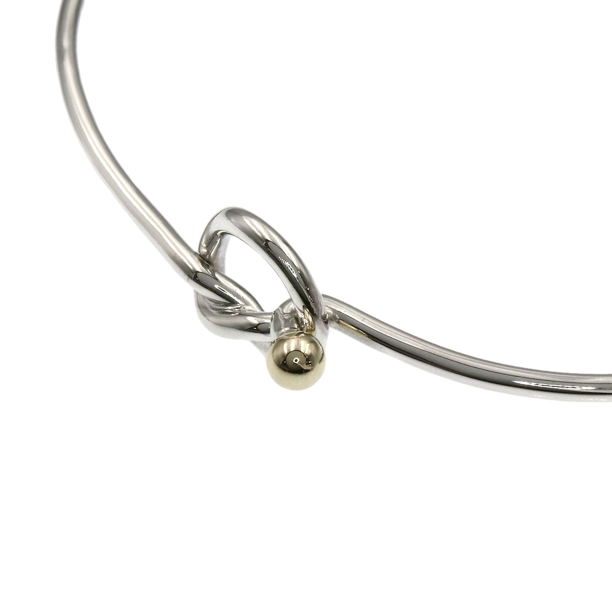 TIFFANY&Co. Love knot Bracelet Silver 18K Yellow GoldLadies [Used]