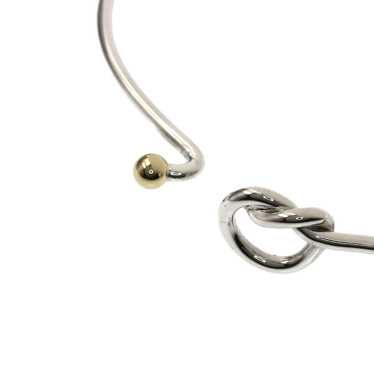 TIFFANY&Co. Love knot Bracelet Silver 18K Yellow GoldLadies [Used]