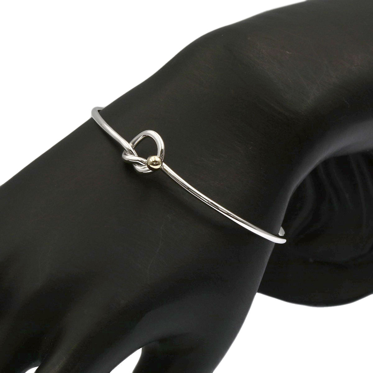TIFFANY&Co. Love knot Bracelet Silver 18K Yellow GoldLadies [Used]