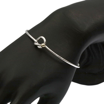 TIFFANY&Co. Love knot Bracelet Silver 18K Yellow GoldLadies [Used]