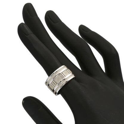TIFFANY&Co. Atlas wide Ring Silver Ladies [Used]