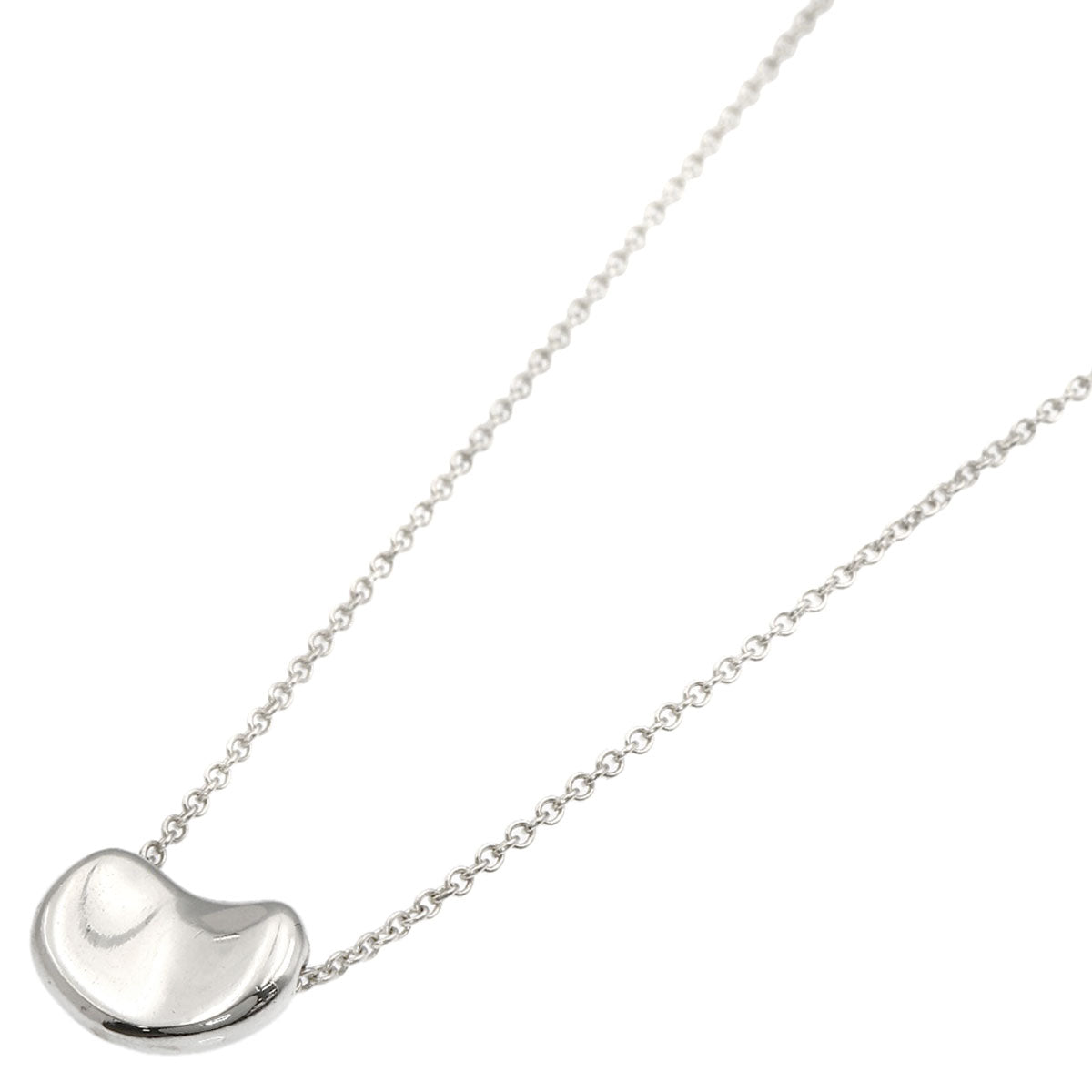 TIFFANY&Co. Bean Necklace Silver Ladies [Used]