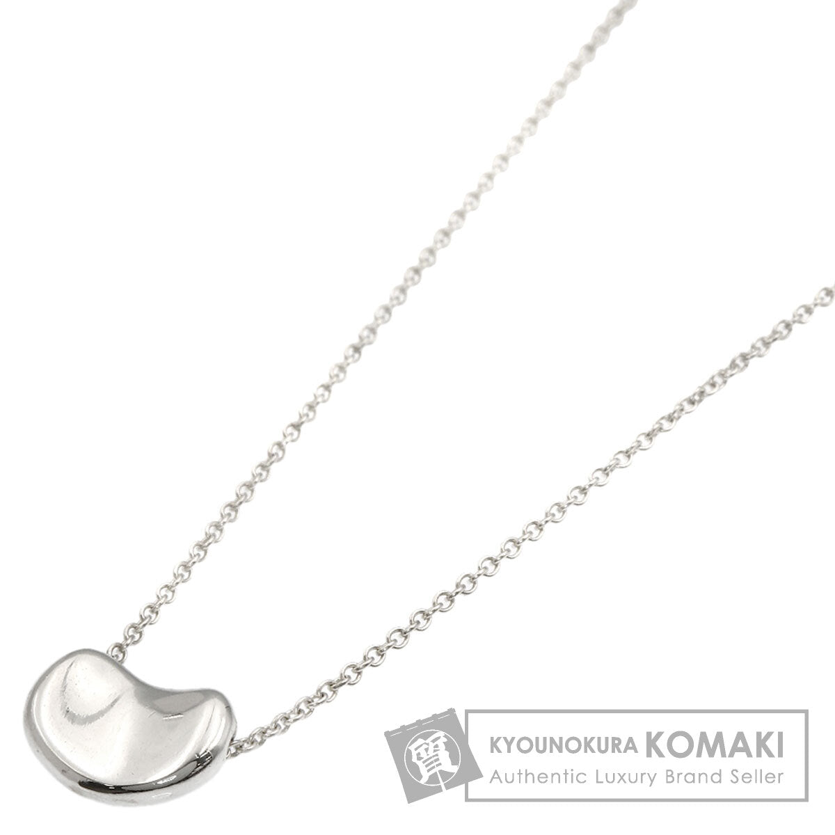 TIFFANY&Co. Bean Necklace Silver Ladies [Used]