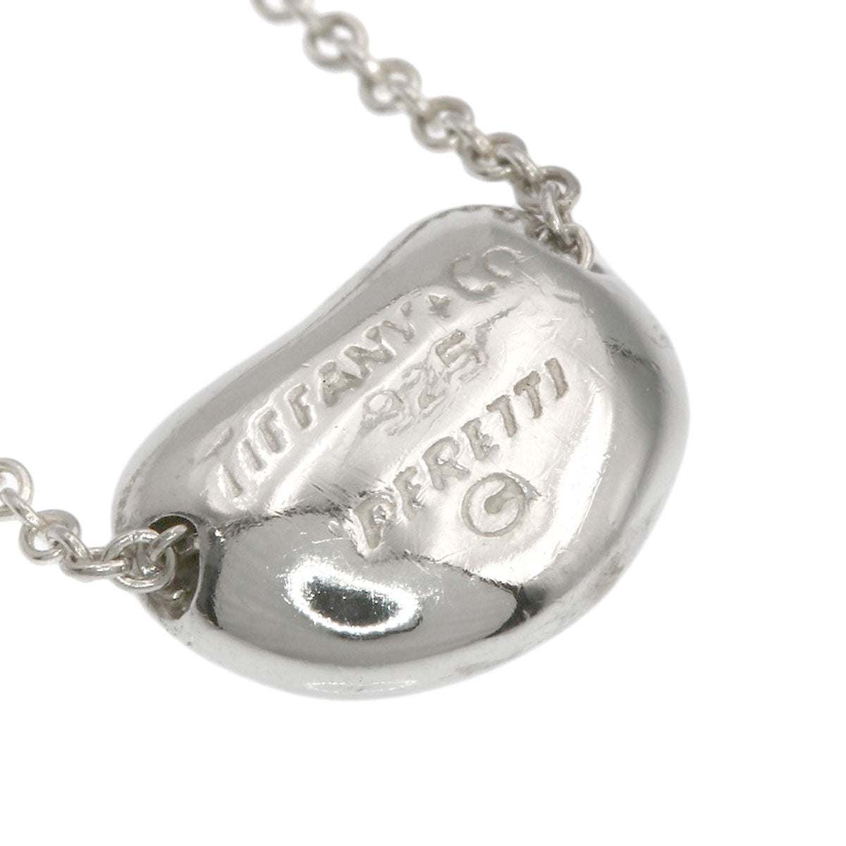 TIFFANY&Co. Bean Necklace Silver Ladies [Used]