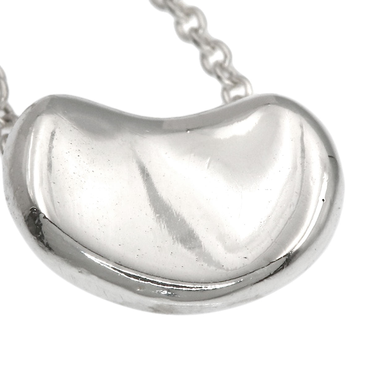 TIFFANY&Co. Bean Necklace Silver Ladies [Used]