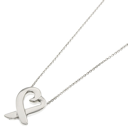 TIFFANY&Co. Loving heart Necklace Silver Ladies [Used]