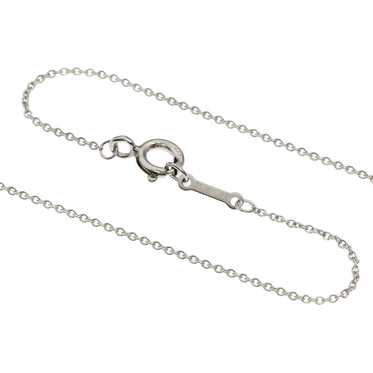 TIFFANY&Co. Loving heart Necklace Silver Ladies [Used]