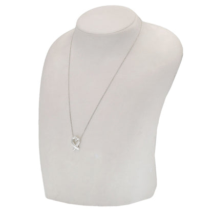 TIFFANY&Co. Loving heart Necklace Silver Ladies [Used]