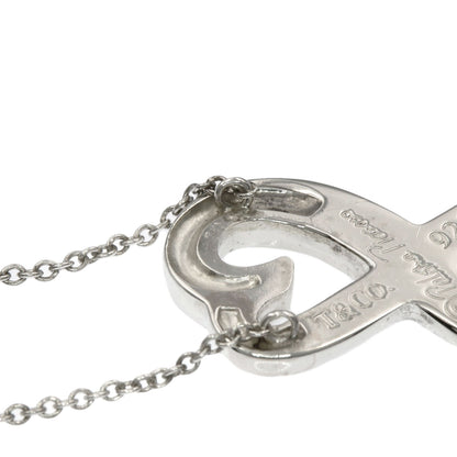 TIFFANY&Co. Loving heart Necklace Silver Ladies [Used]
