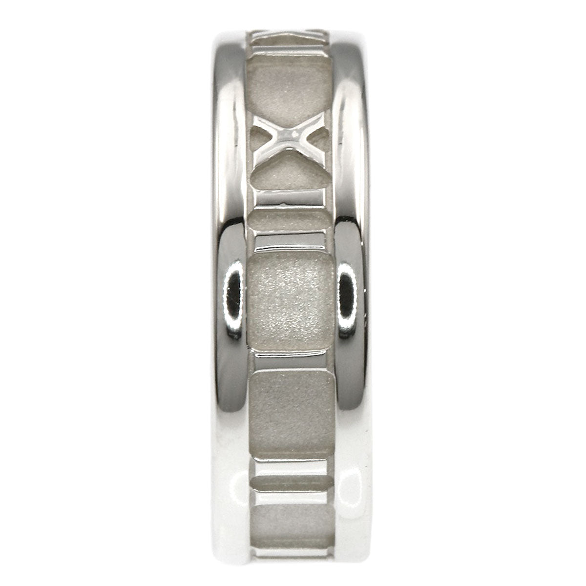 TIFFANY&Co. Atlas Ring Silver Ladies [Used]