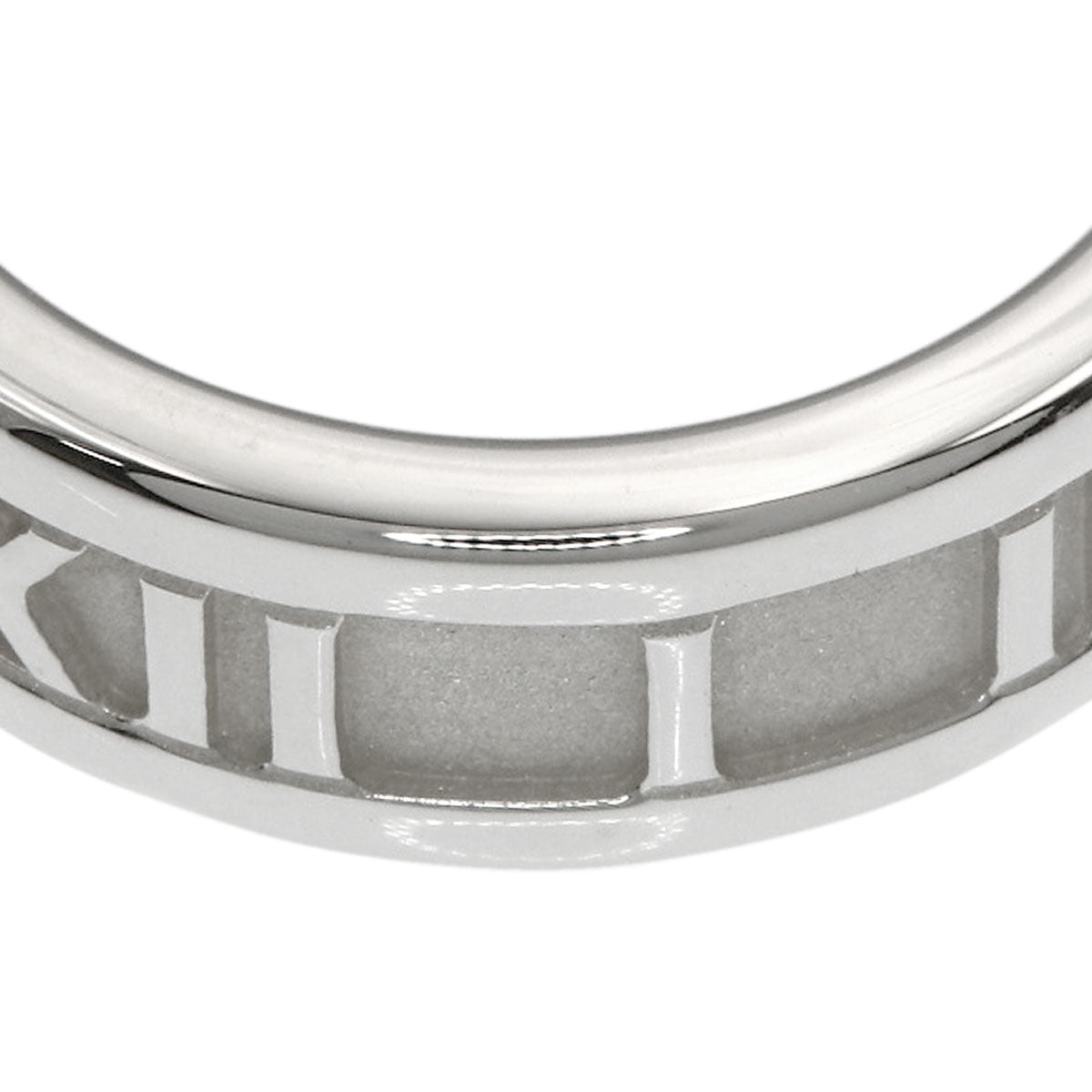 TIFFANY&Co. Atlas Ring Silver Ladies [Used]
