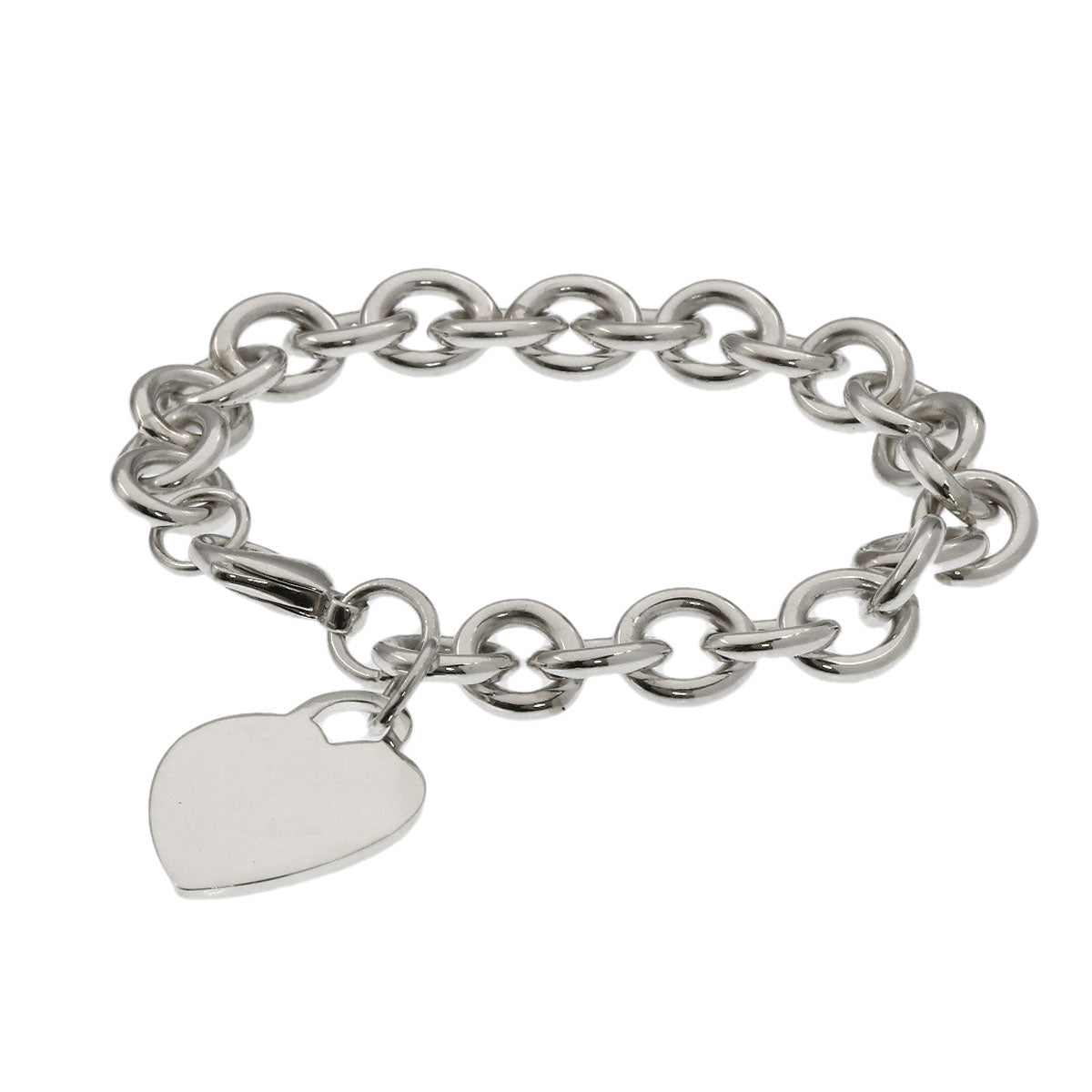 TIFFANY&Co. Return to TIFFANY & Co. Heart tag Bracelet Silver Ladies [Used]