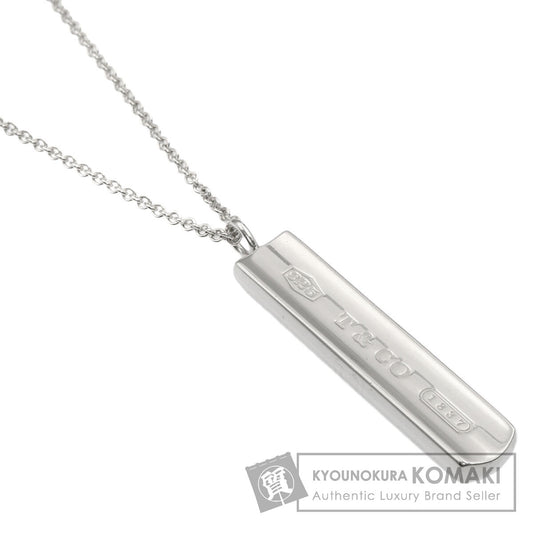 TIFFANY&Co. 1837 bar Necklace Silver Ladies [Used]