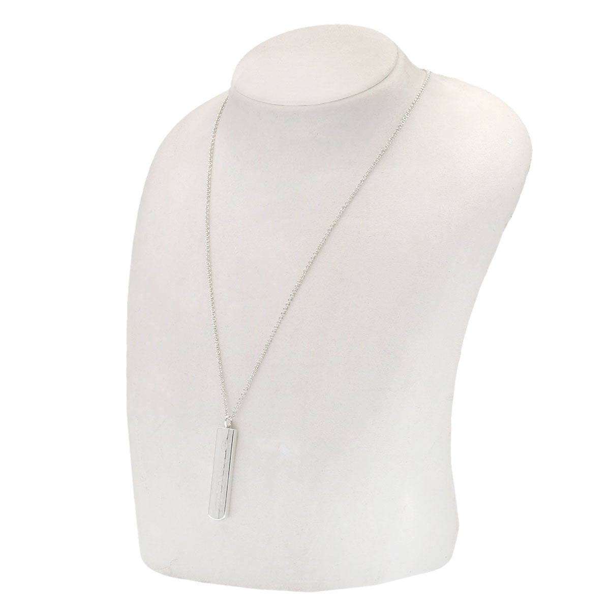 TIFFANY&Co. 1837 bar Necklace Silver Ladies [Used]