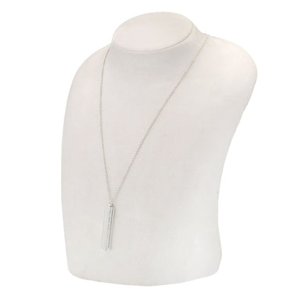TIFFANY&Co. 1837 bar Necklace Silver Ladies [Used]