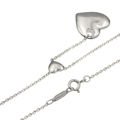 TIFFANY&Co. Heart motif Necklace Silver Ladies [Used]