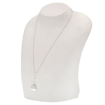 TIFFANY&Co. Heart motif Necklace Silver Ladies [Used]