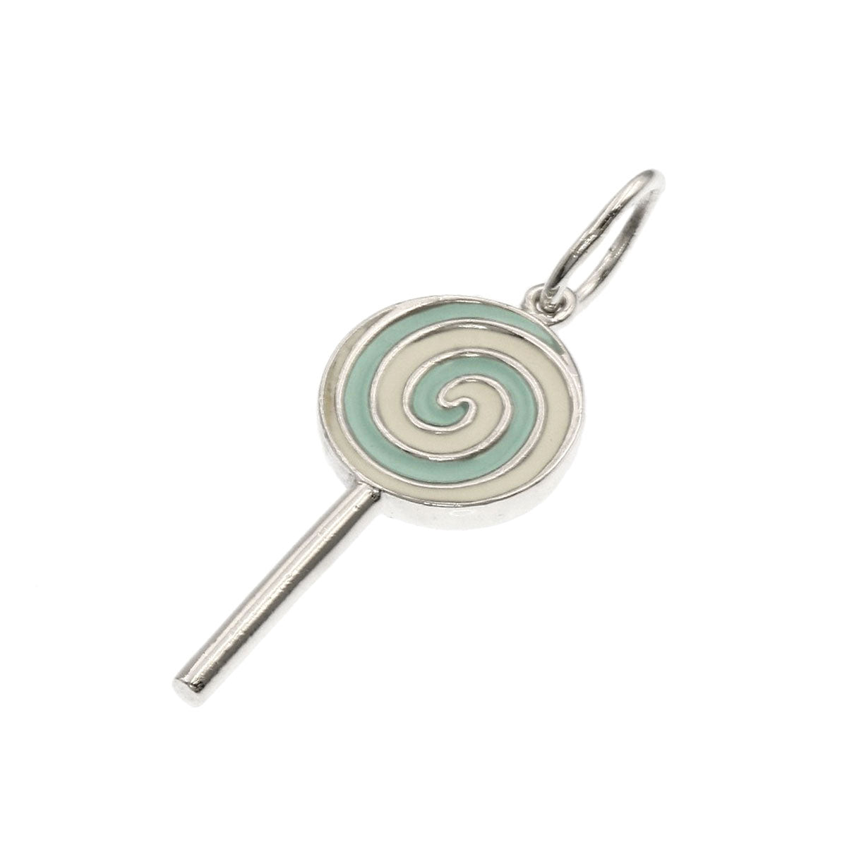 TIFFANY&Co. Candy motif Pendant top Silver Ladies [Used]